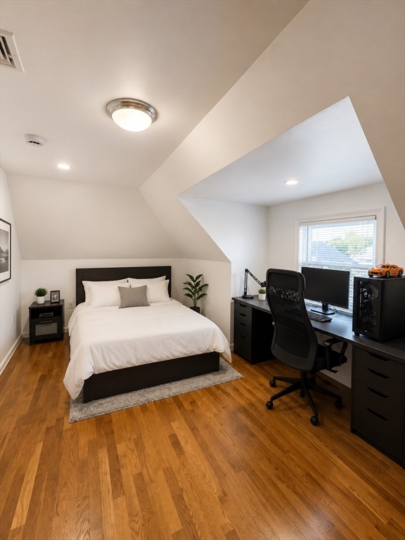 5 Myrtle Street, Unit 3 Saugus, MA 01906 - Photo 3 of 15 a spacious bedroom with a bed and furniture
