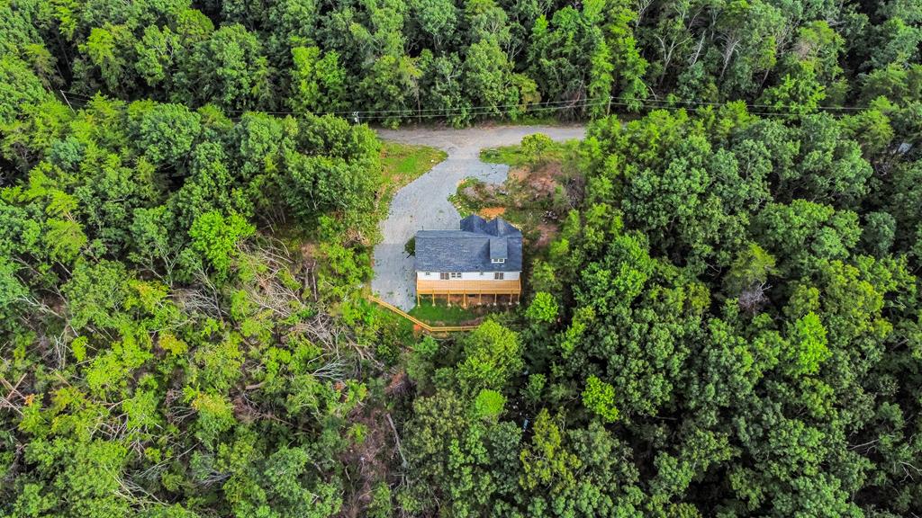 587 Oak Trace East Jasper, GA 30143 - Photo 44 of 47 an aerial view of a house with a yard