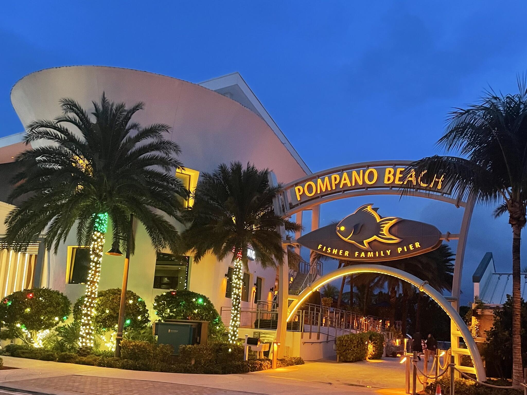 1201 South Riverside Drive, Unit 106 Pompano Beach, FL 33062 - Photo 22 of 28 a sign that is on the side of a building