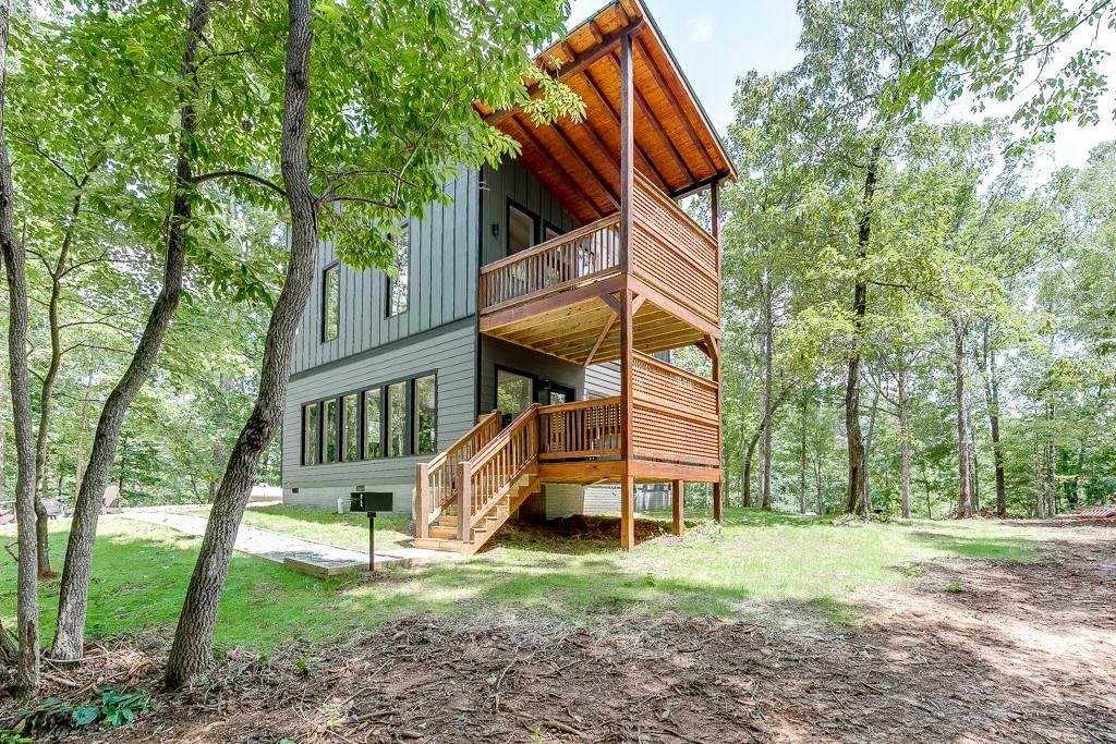 350 Hickory Ridge Drive Cleveland, GA 30528 - Photo 1 of 1 a view of a house with a yard