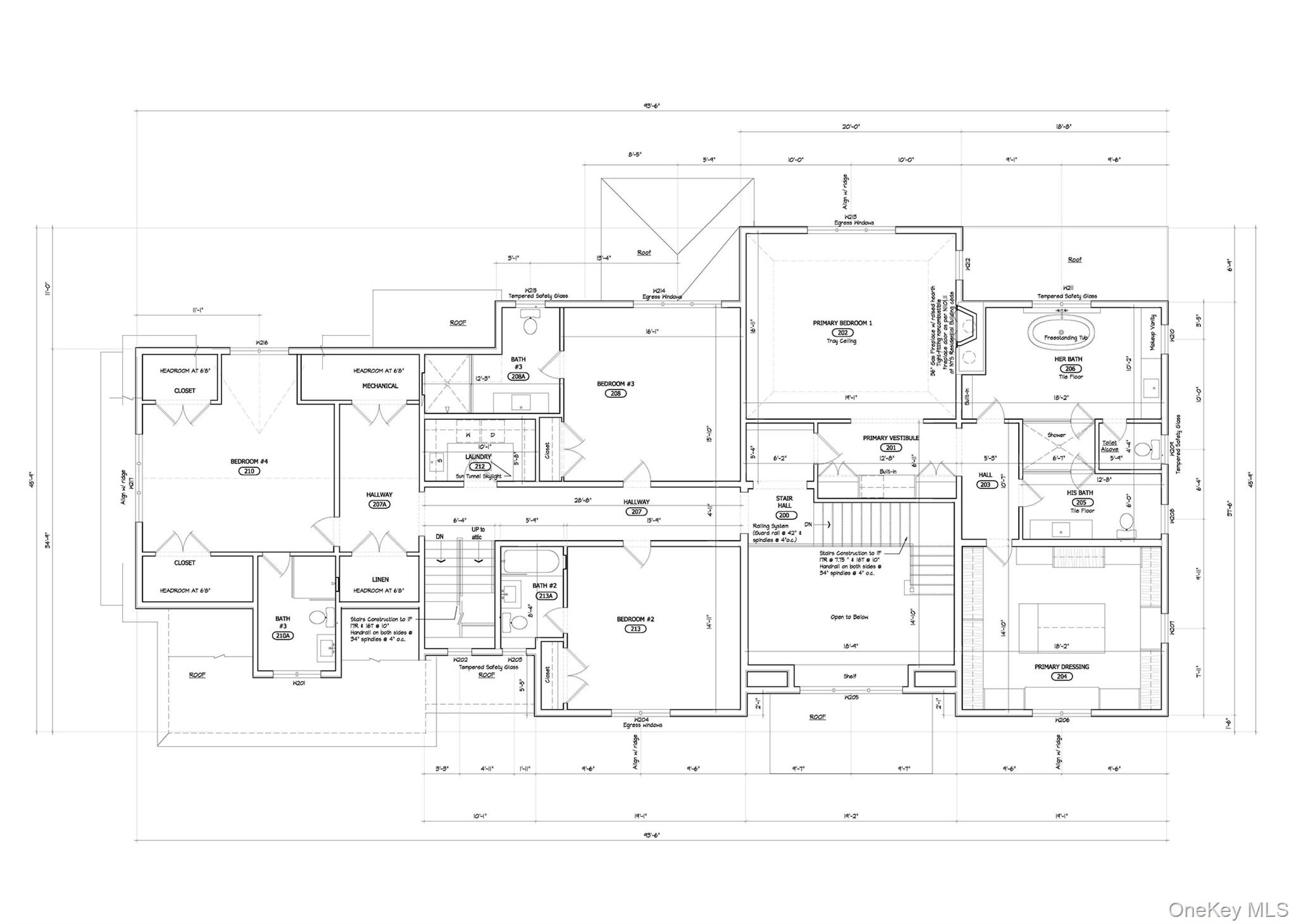 201 Bedford Road Chappaqua, NY 10514 - Photo 16 of 17 Floorplan for upper level