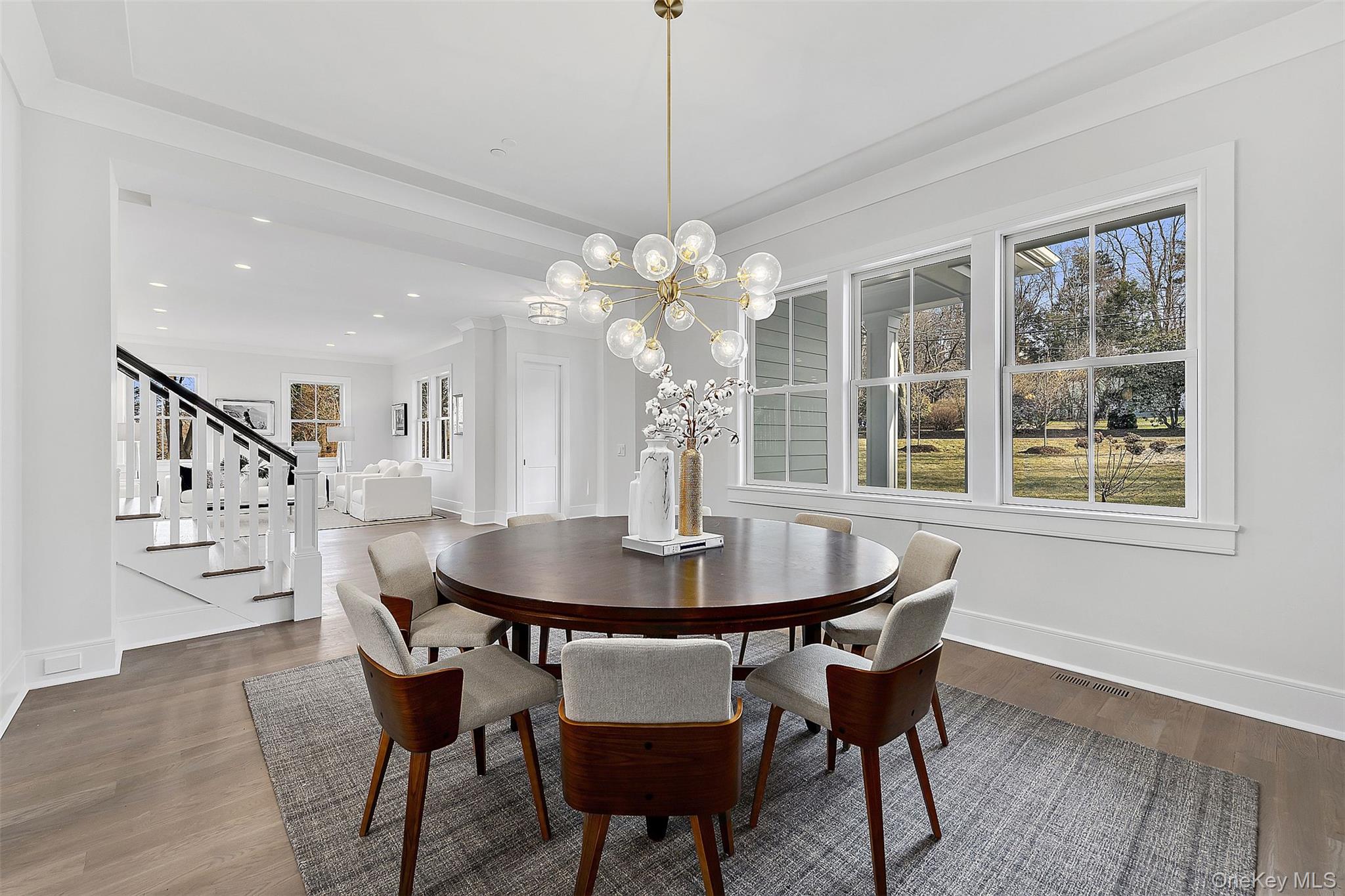 201 Bedford Road Chappaqua, NY 10514 - Photo 6 of 17 Dining area from builder's prior work