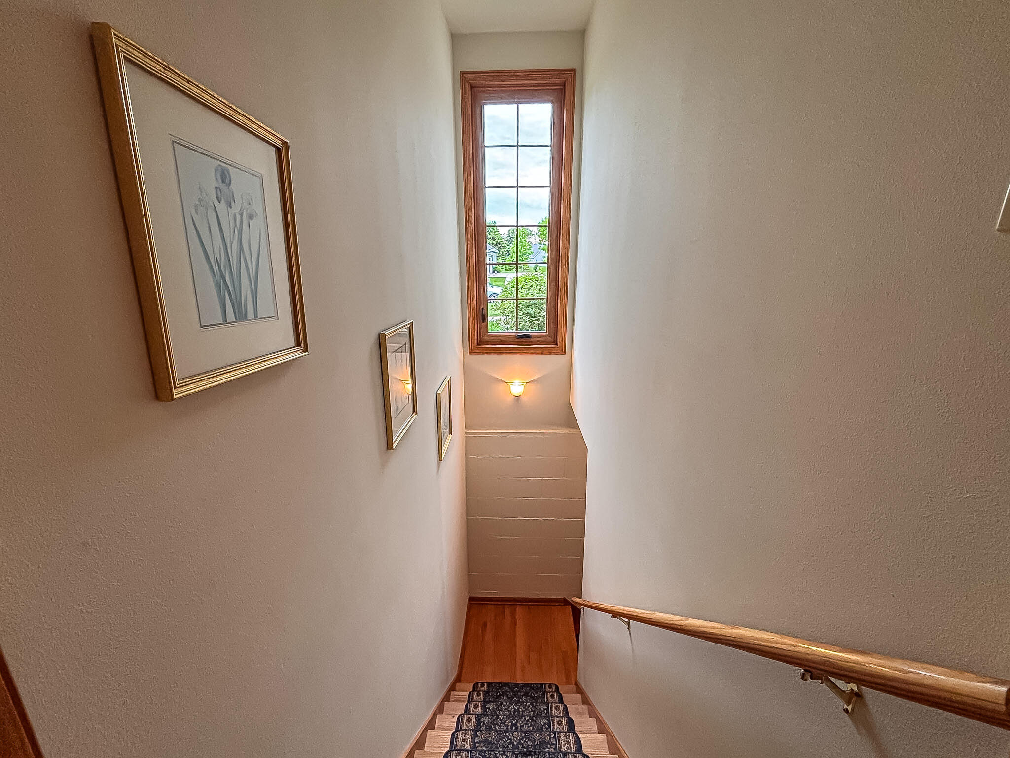 N22W26746 Shooting Star Road Pewaukee, WI 53072 - Photo 31 of 38 Basement Stairwell