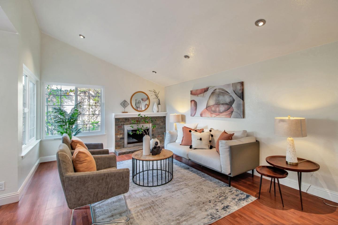 4793 Corte De Cervato San Jose, CA 95136 - Photo 7 of 45 a living room with furniture fireplace and window