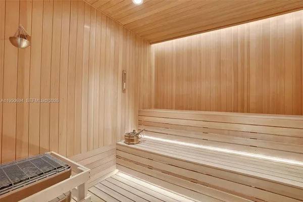 a view of a room with an empty space