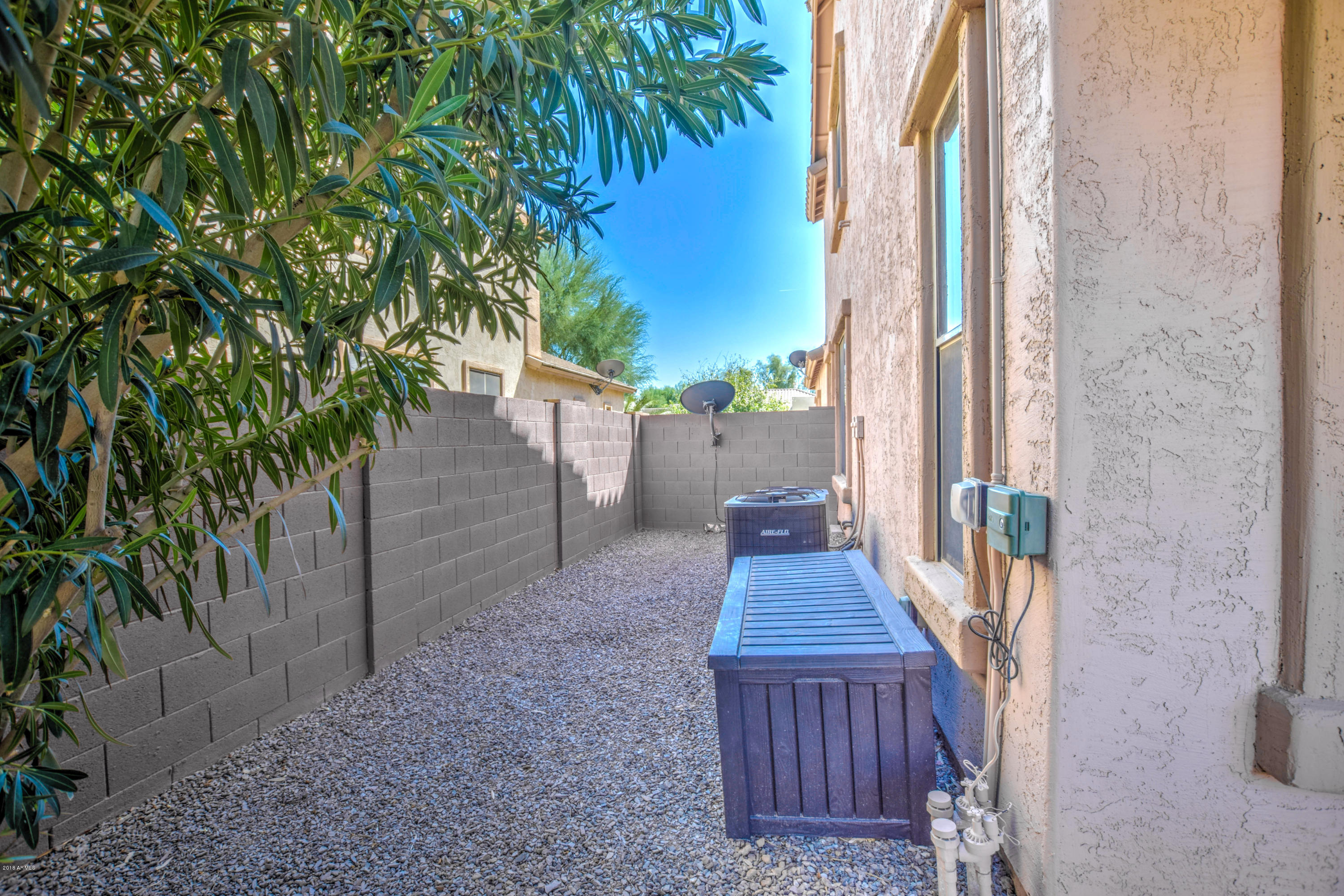 19702 East Thornton Road Queen Creek, AZ 85142 - Photo 69 of 79 a view of balcony with wooden floor and outdoor space