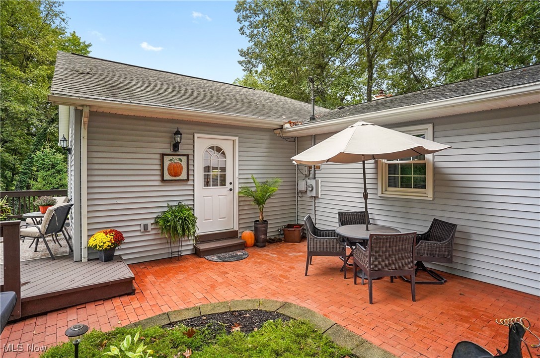 449 East Comet Road Clinton, OH 44216 - Photo 8 of 39 View of patio / terrace with a deck