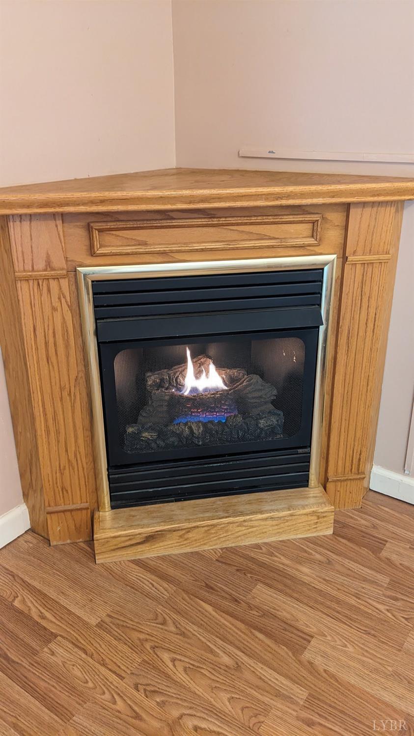 3959 Diamond Hill Road Moneta, VA 24121 - Photo 13 of 50 a view of fireplace with wooden floor