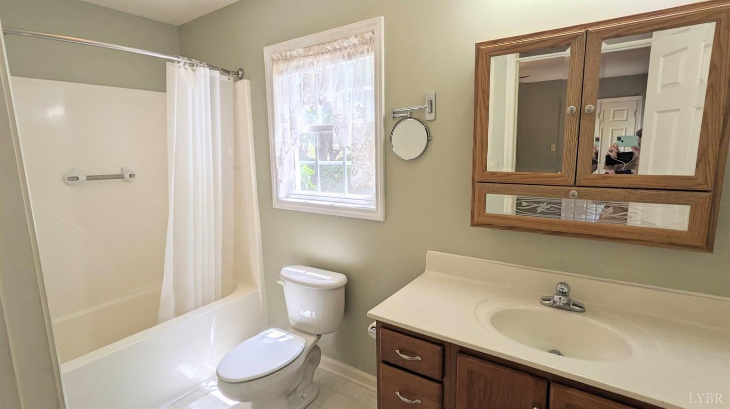 3959 Diamond Hill Road Moneta, VA 24121 - Photo 22 of 50 a bathroom with a sink and a mirror
