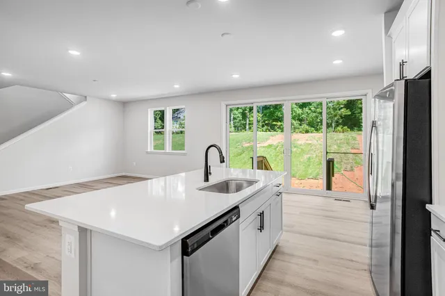 a very nice looking rest room with a large window