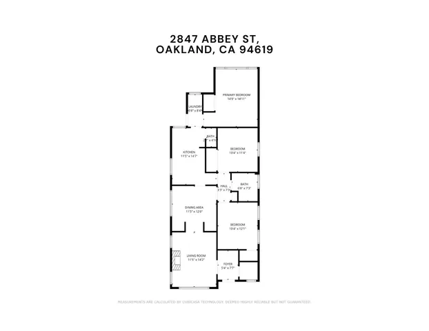 $648,000 | 2847 Abbey Street, Oakland, CA 94619