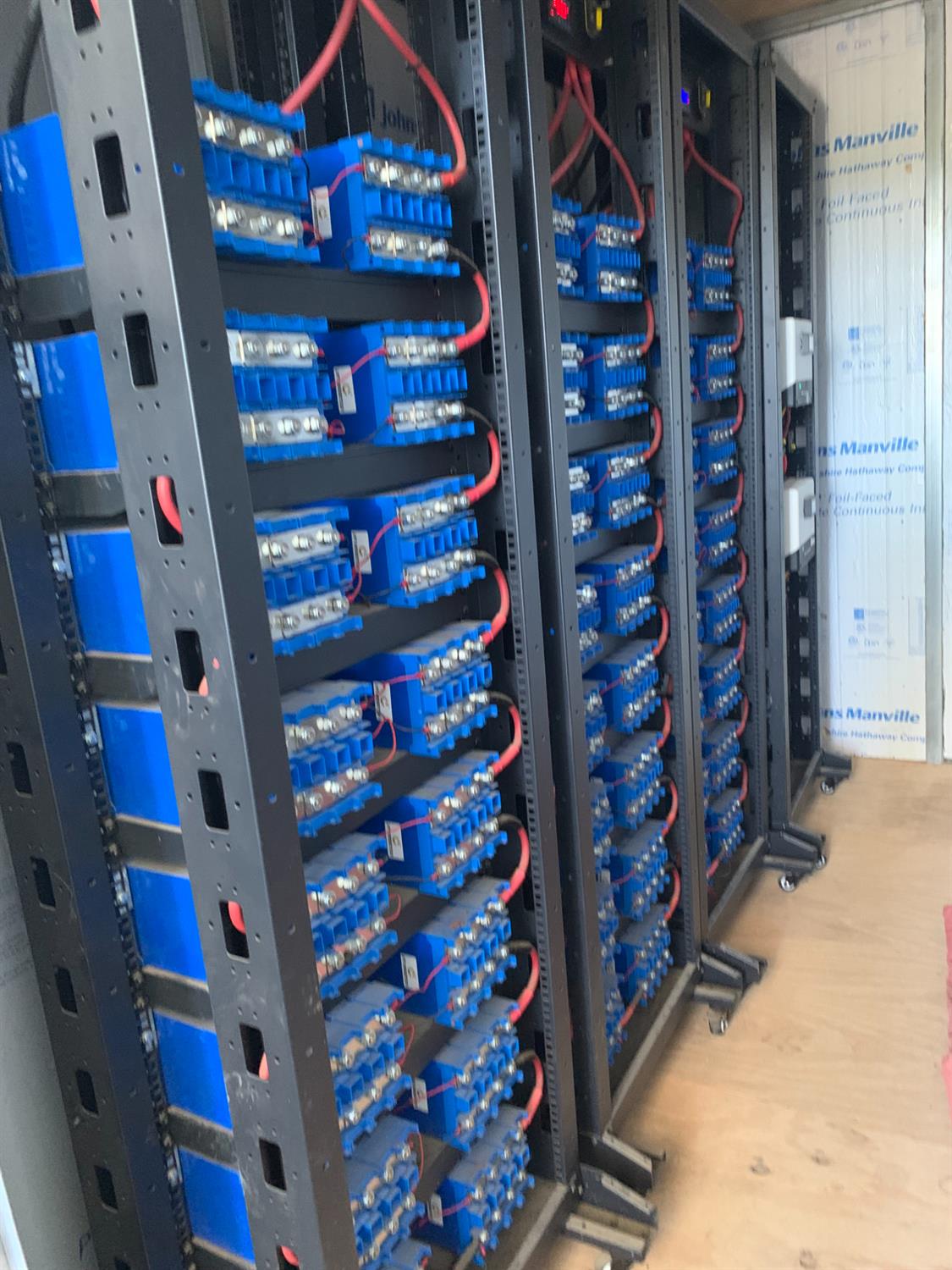 17958 Creations Way Mountain Ranch, CA 95245 - Photo 13 of 28 Solar power battery bank inside special protected room in the RV barn.