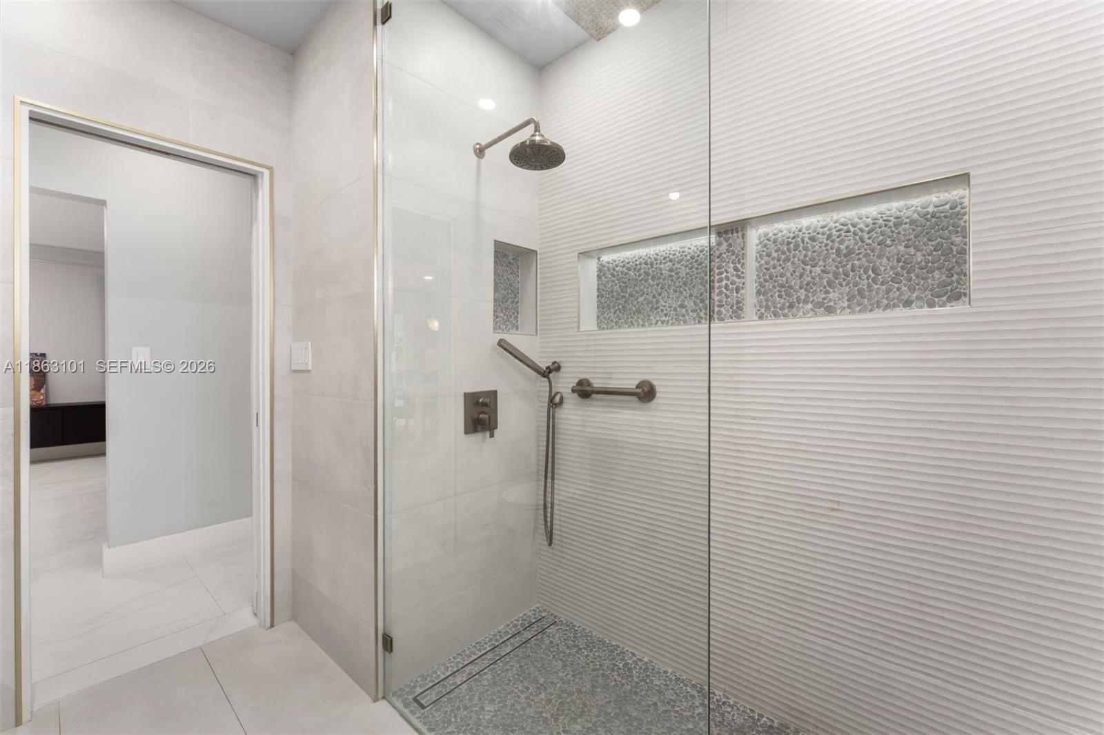 1410 Cleveland Road Miami Beach, FL 33141 - Photo 11 of 17 a bathroom with a shower