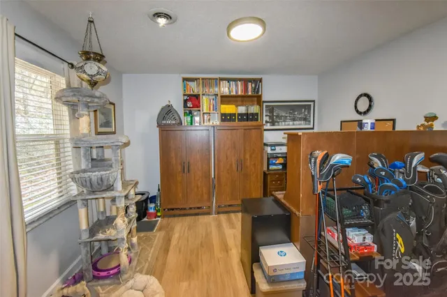 a view of a living room and bathroom