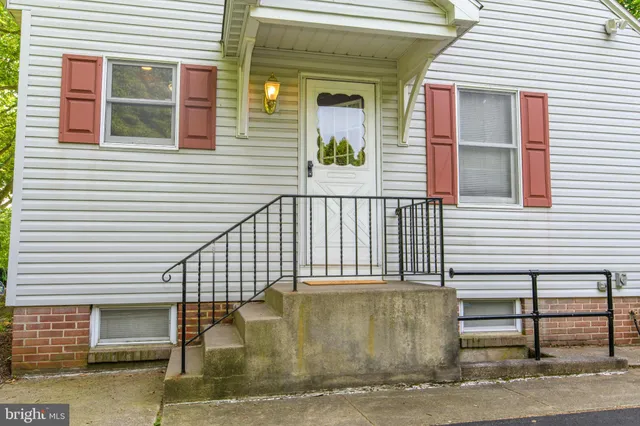a view of a house with a window