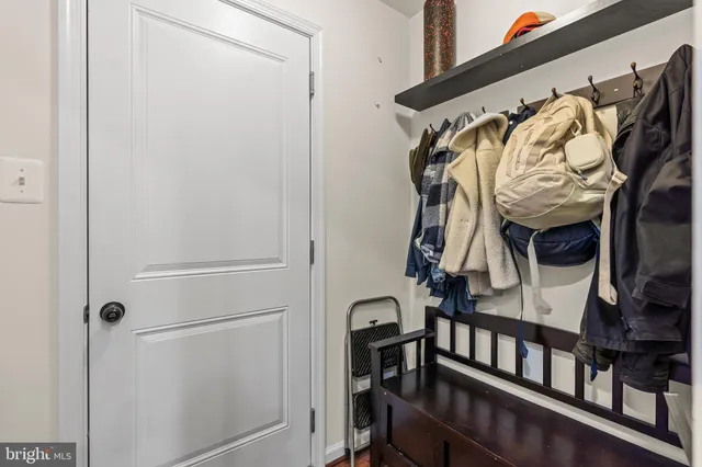 a view of walk in closet