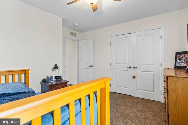 a room with furniture and a fireplace