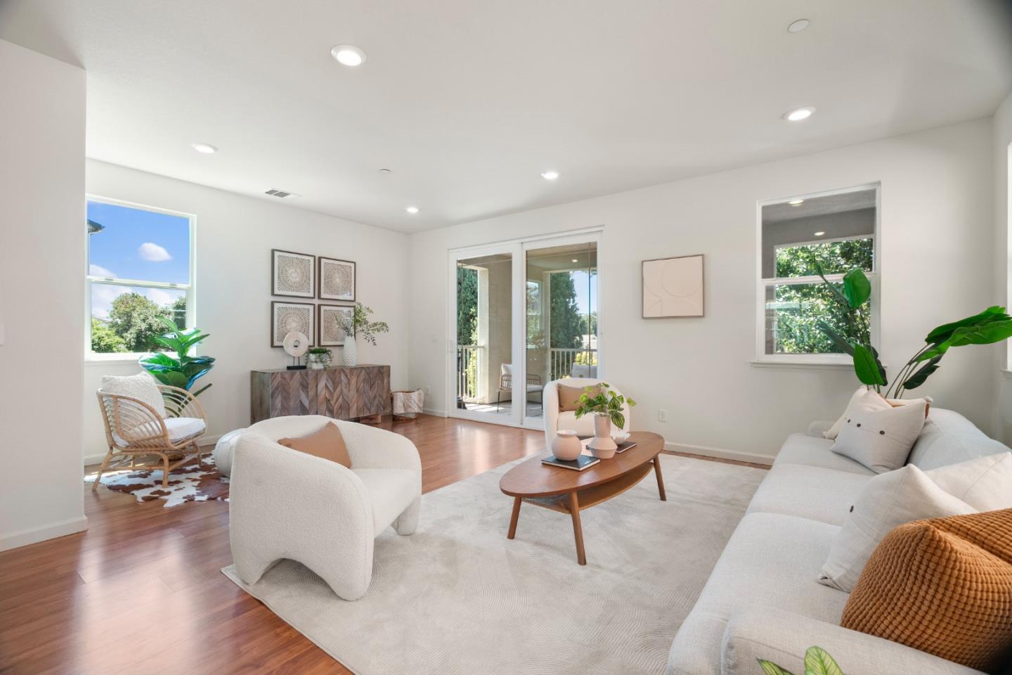 1789 Infinity Way San Jose, CA 95122 - Photo 14 of 44 a living room with furniture and a wooden floor