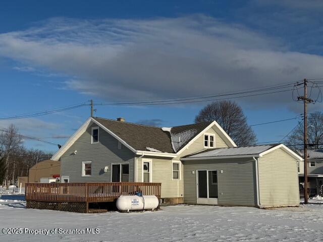 109 Franklin Avenue Tunkhannock, PA 18657 - Photo 3 of 18 a front view of a house with a yard and garage