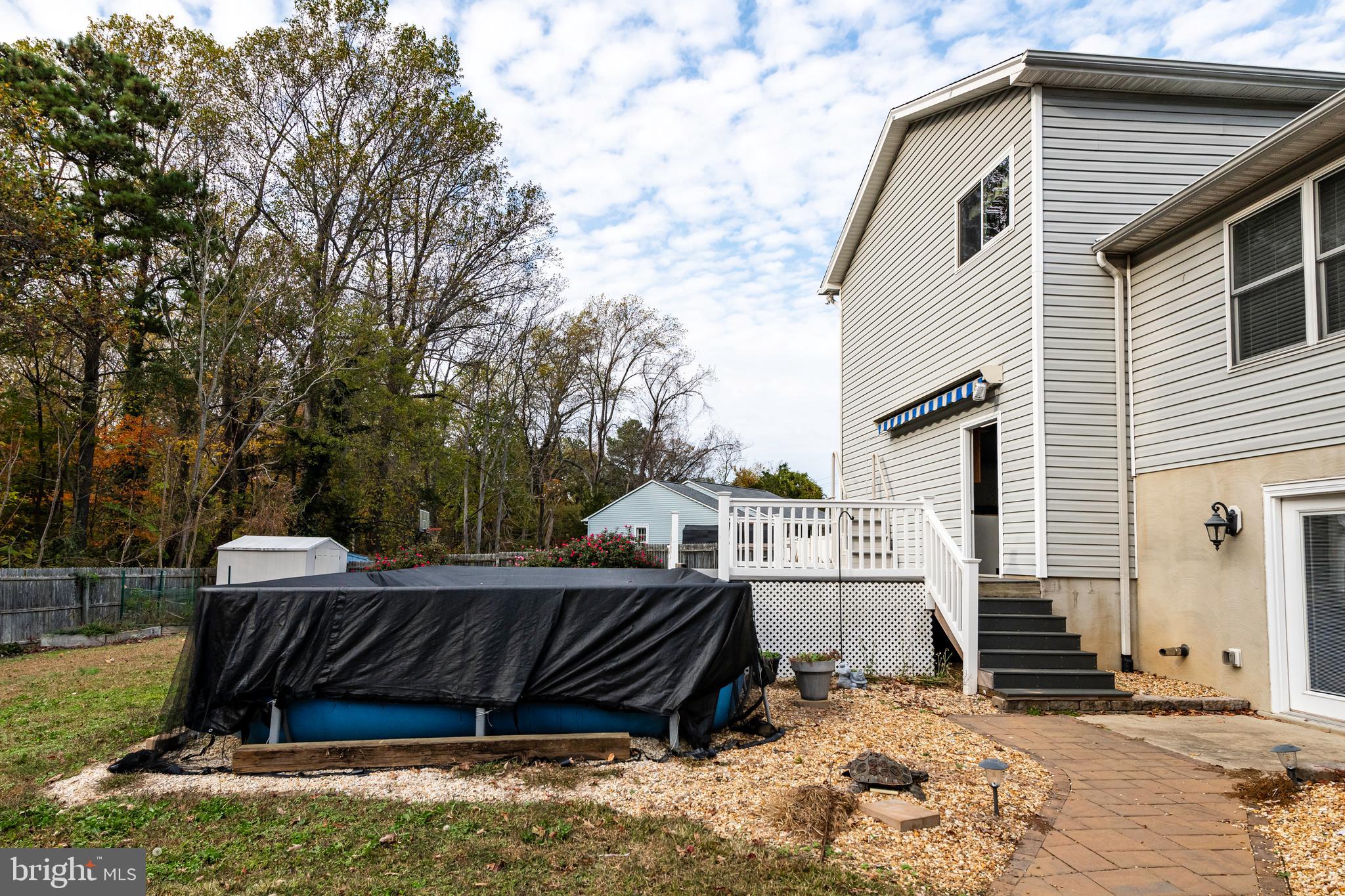 7019 Saw Mill Road Lusby, MD 20657 - Photo 57 of 64 Above Ground Pool-Conveys