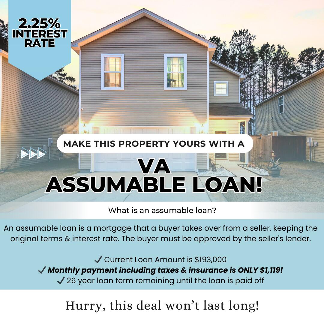 341 Iveson Road Summerville, SC 29486 - Photo 2 of 86 VA Assumable Loan Details