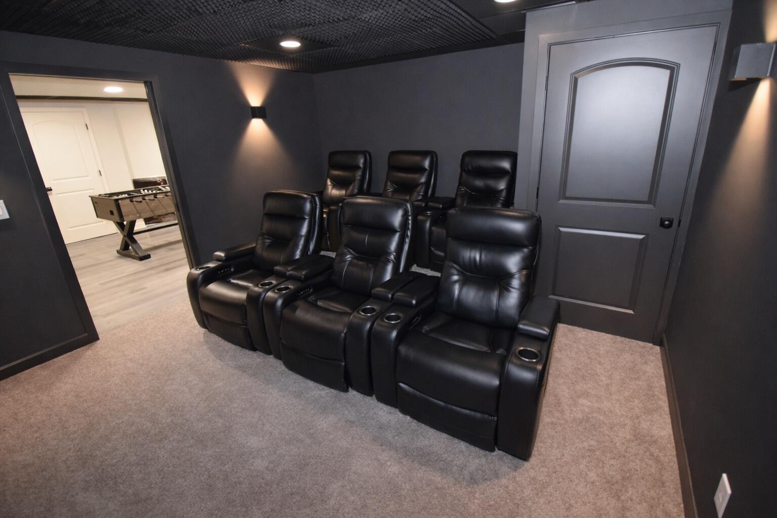12918 Bell Road Caledonia, WI 53108 - Photo 19 of 24 Theater Room