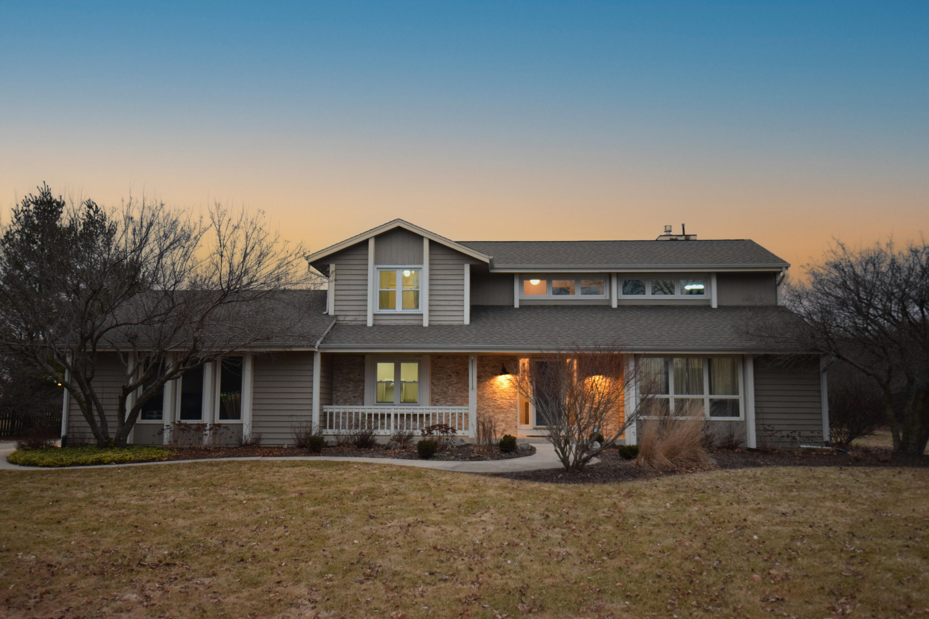 12918 Bell Road Caledonia, WI 53108 - Photo 2 of 24 Twilight