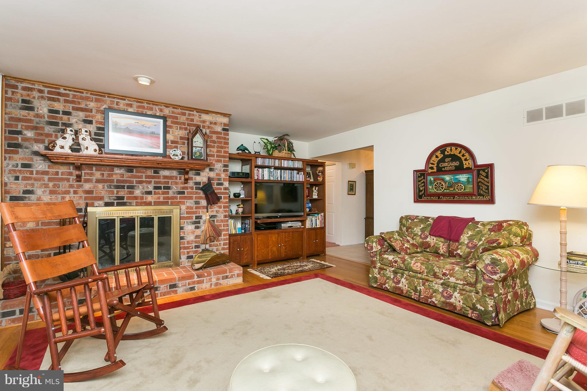 13206 Manor Road Glen Arm, MD 21057 - Photo 8 of 30 Family Room with wood burning fireplace