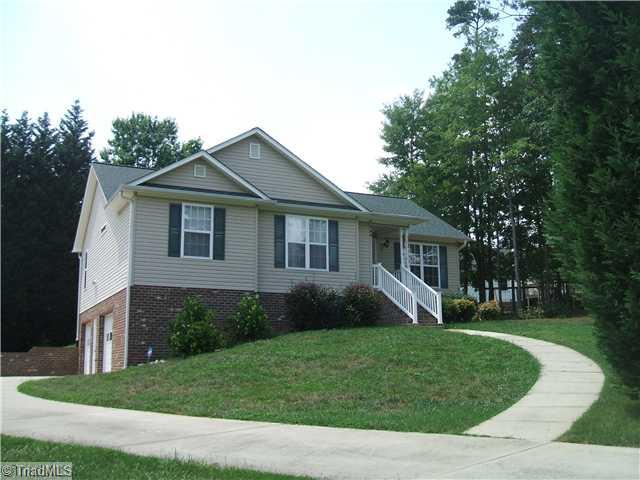 344 Clay Flynt Road Kernersville, NC 27284 - Photo 1 of 15 Exterior Front. Secluded, off the road privacy