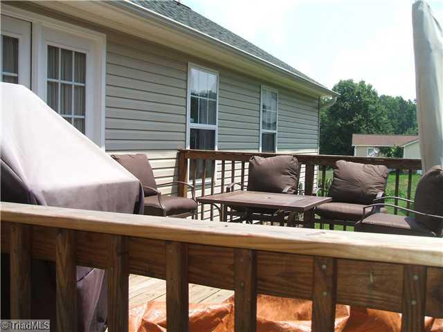 344 Clay Flynt Road Kernersville, NC 27284 - Photo 10 of 15 Patio/Deck. Great privacy for entertainment.