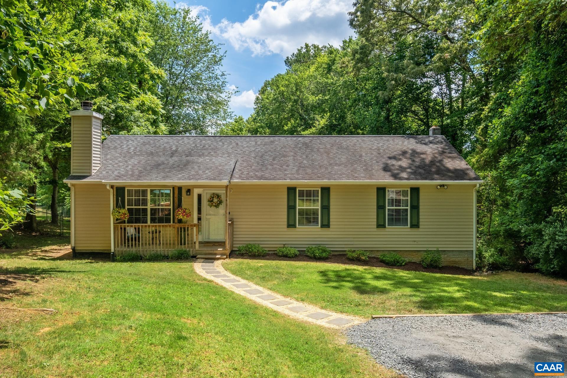 793 Geranium Road Ruckersville, VA 22968 - Photo 2 of 31 front view of house with a yard