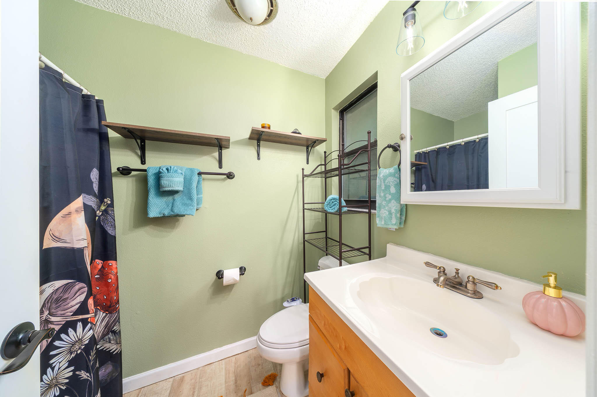 29951 Pine Channel Road Big Pine Key, FL 33043 - Photo 41 of 61 a bathroom with a sink a toilet and shower