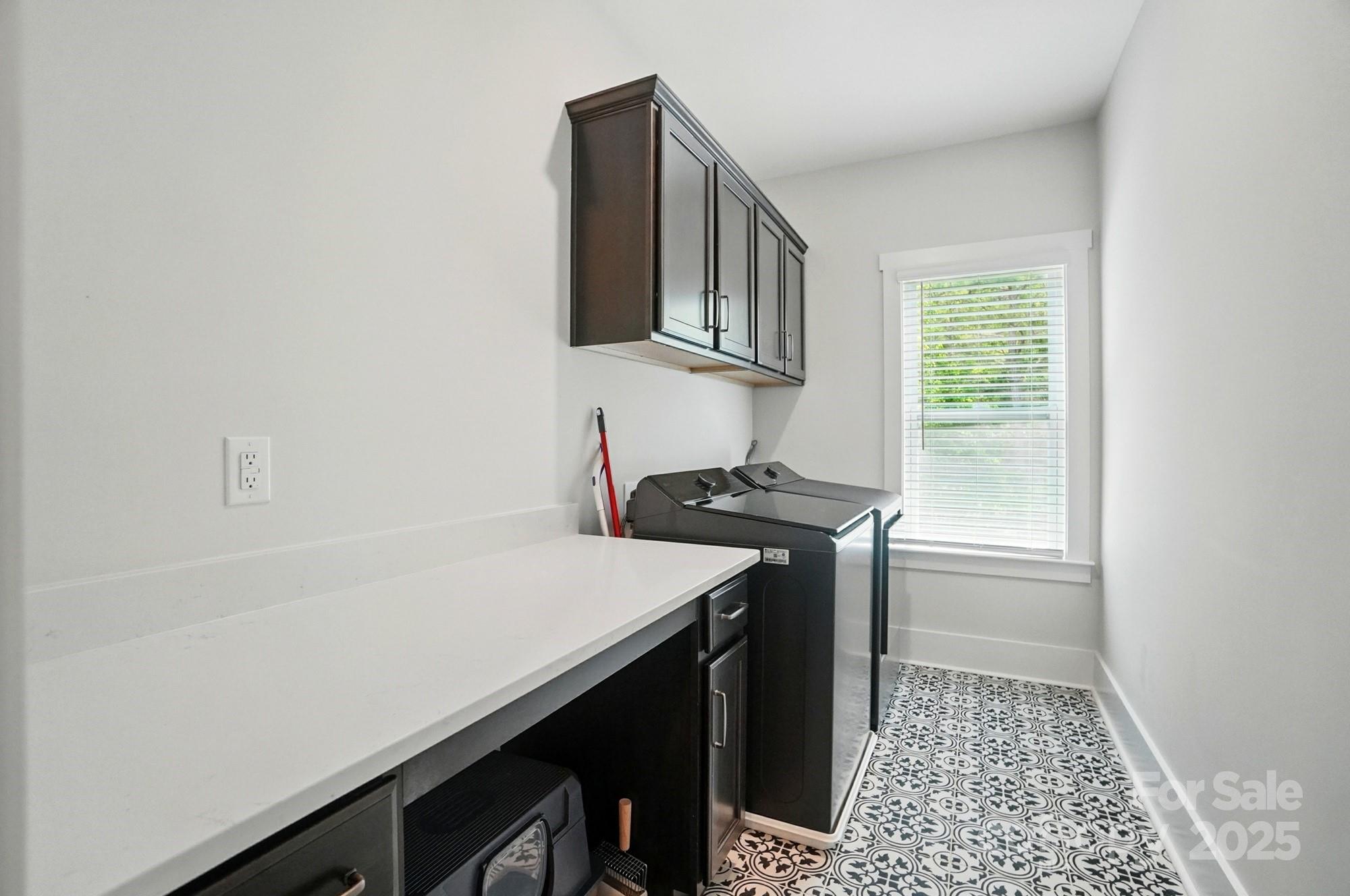 7818 Russell Road Indian Trail, NC 28079 - Photo 36 of 42 a utility room with a sink a stove and a window