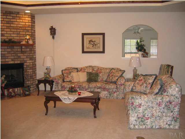 1475 Tedder Road Century, FL 32535 - Photo 12 of 24 GREATROOM WITH GAS FIREPLACE