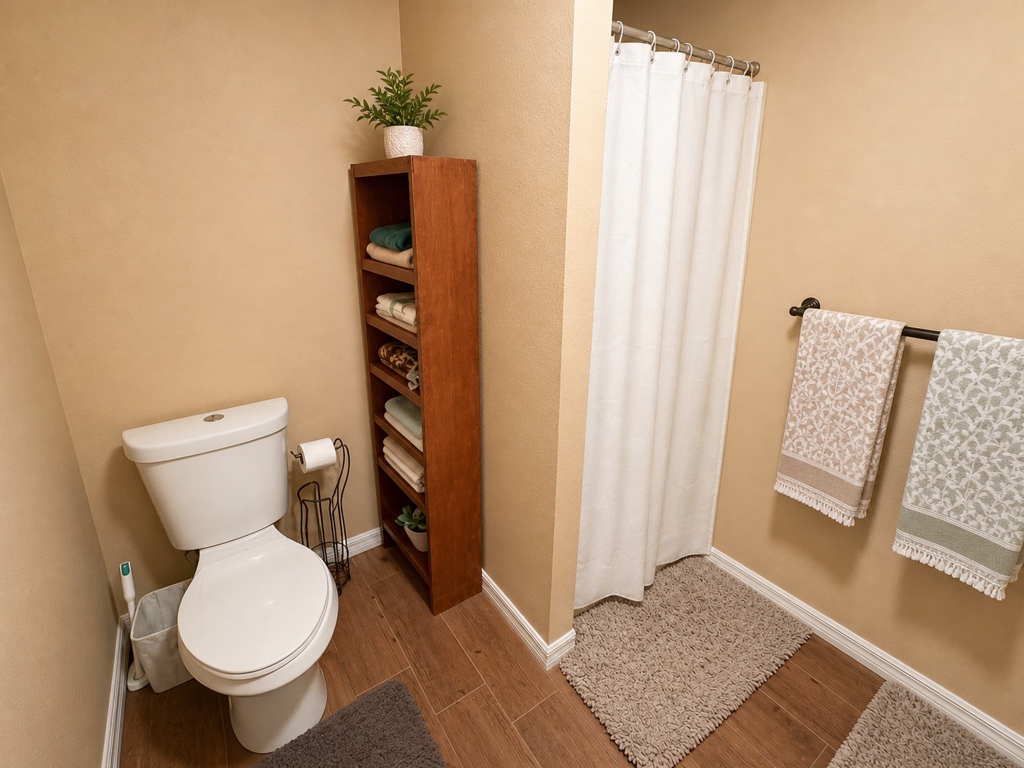 9012 Cooks Lake Road Lumberton, TX 77657 - Photo 28 of 36 a bathroom with a toilet and a sink