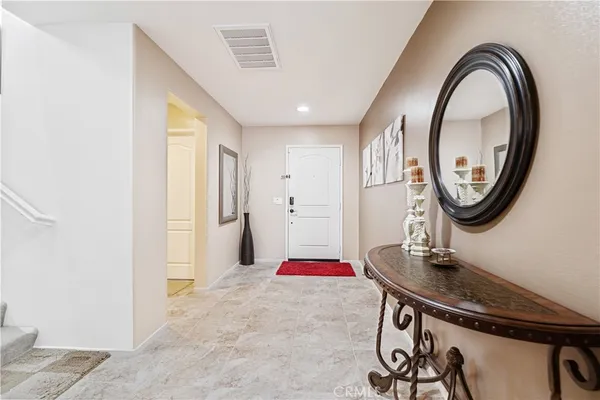 a very nice looking room with a large window