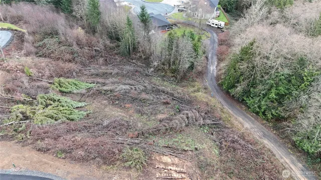 a view of outdoor space with green space