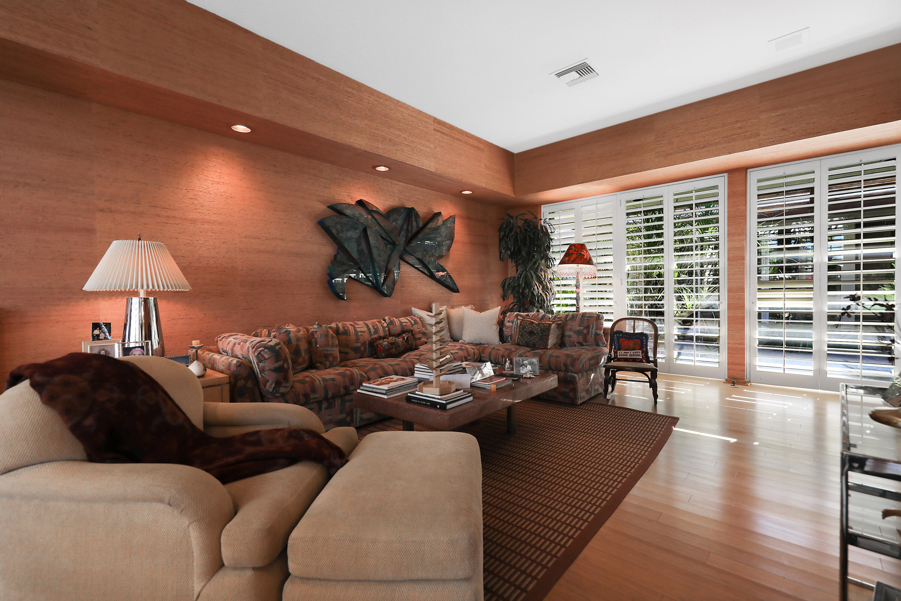 44 Fincher Way Rancho Mirage, CA 92270 - Photo 27 of 56 a living room with furniture and a large window