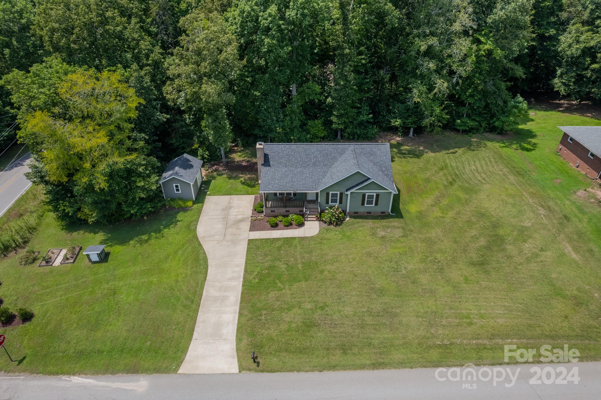 101 North Lane Road Mount Holly, NC 28120 - Photo 31 of 33 an aerial view of a house