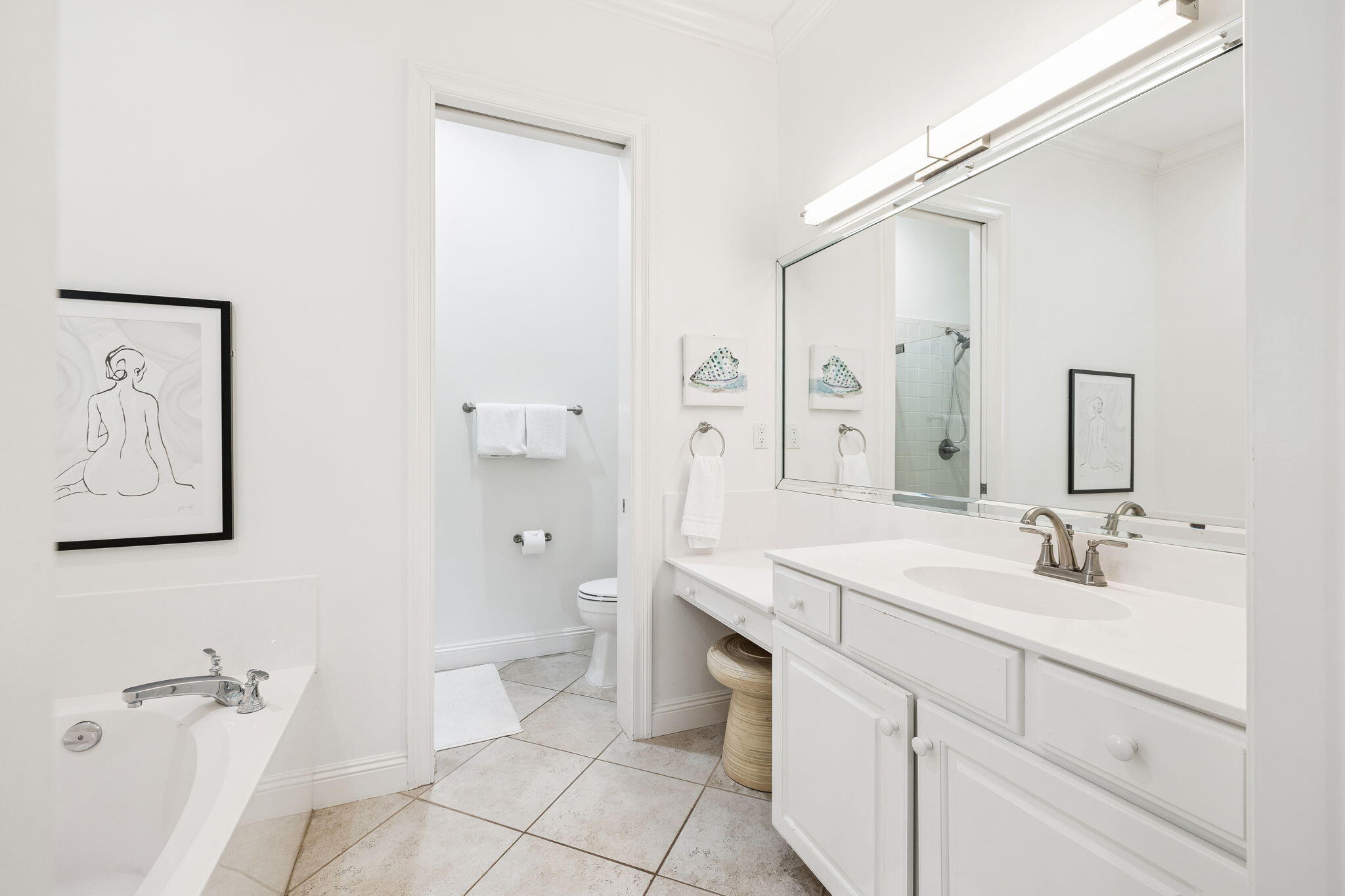 4726 Serendipity Pointe Destin, FL 32541 - Photo 35 of 98 a bathroom with a double vanity sink mirror and toilet