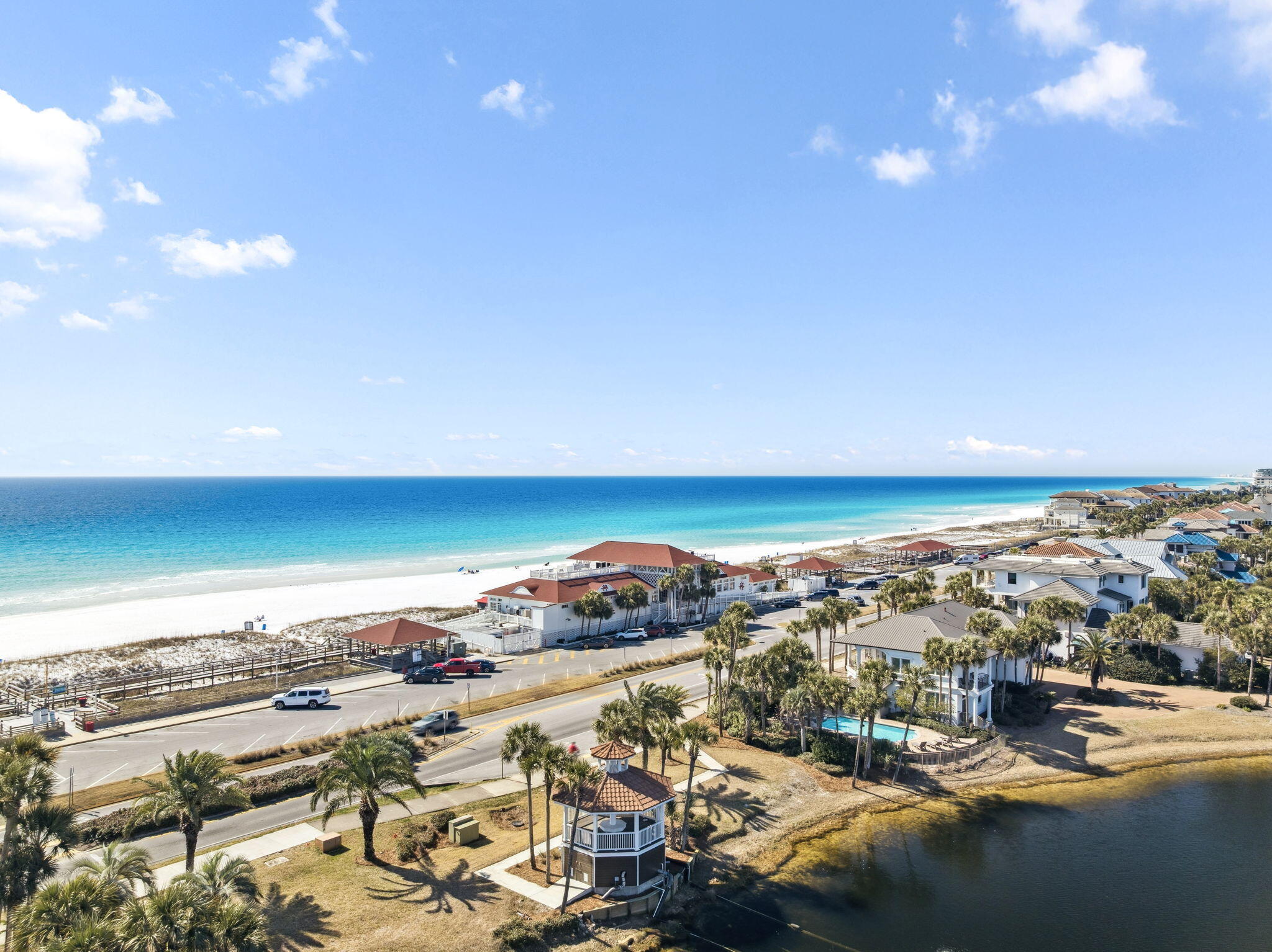 4726 Serendipity Pointe Destin, FL 32541 - Photo 85 of 98 an aerial view of residential building and ocean