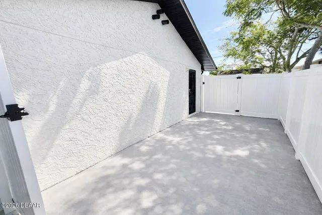 a view of a small space