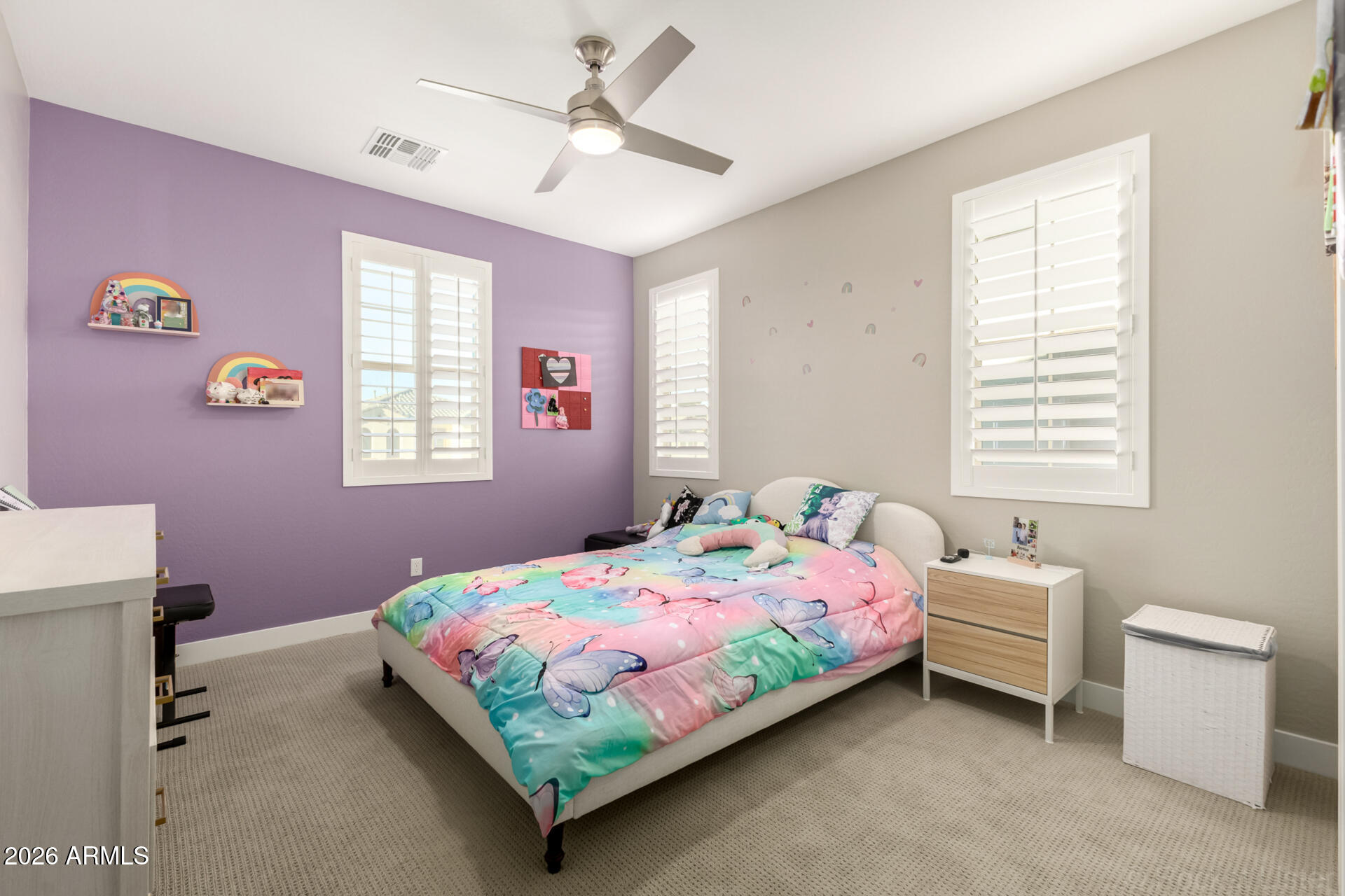 2285 East Athena Avenue Gilbert, AZ 85297 - Photo 32 of 58 a bedroom with a bed and a window