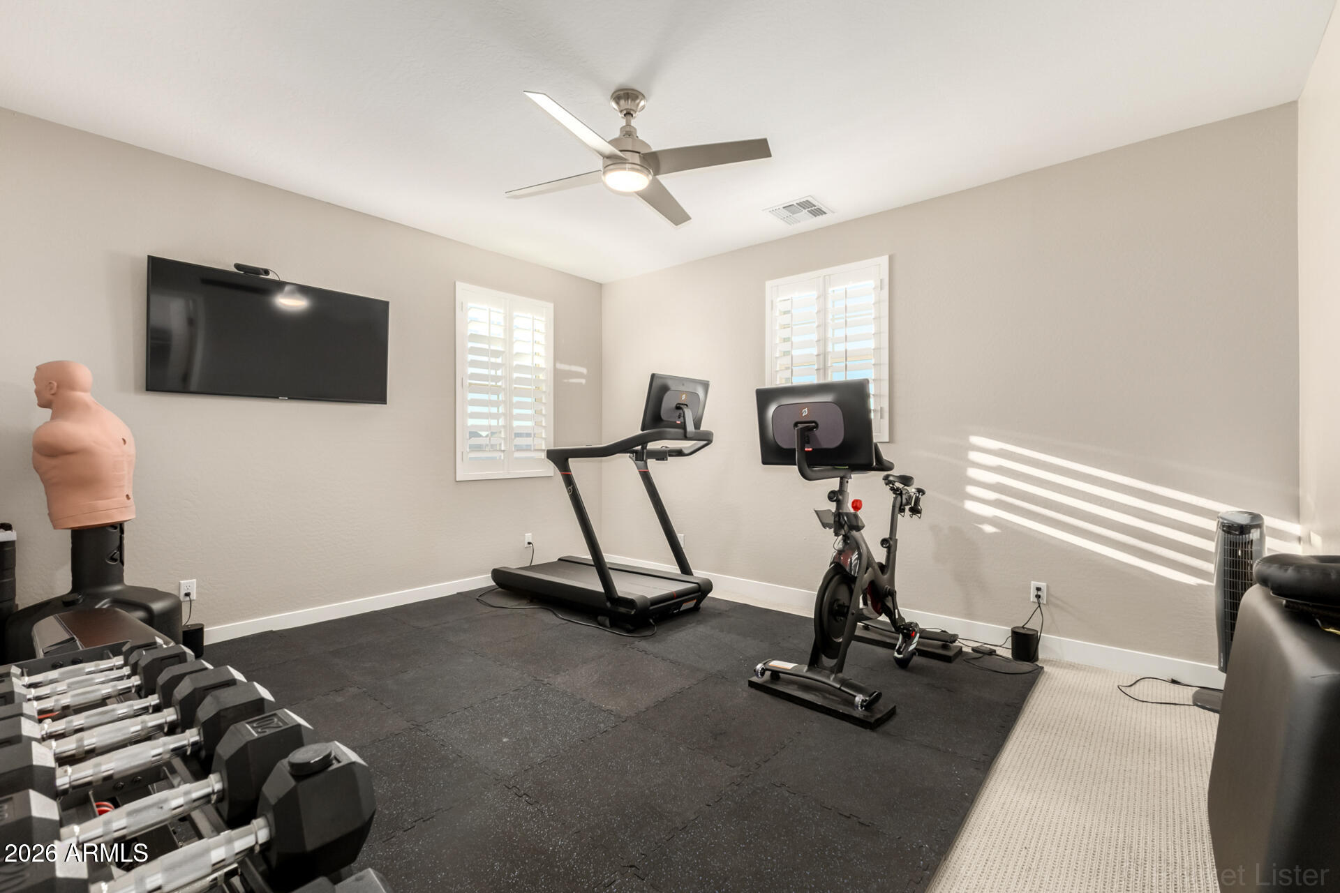 2285 East Athena Avenue Gilbert, AZ 85297 - Photo 36 of 58 a view of a room with gym equipment