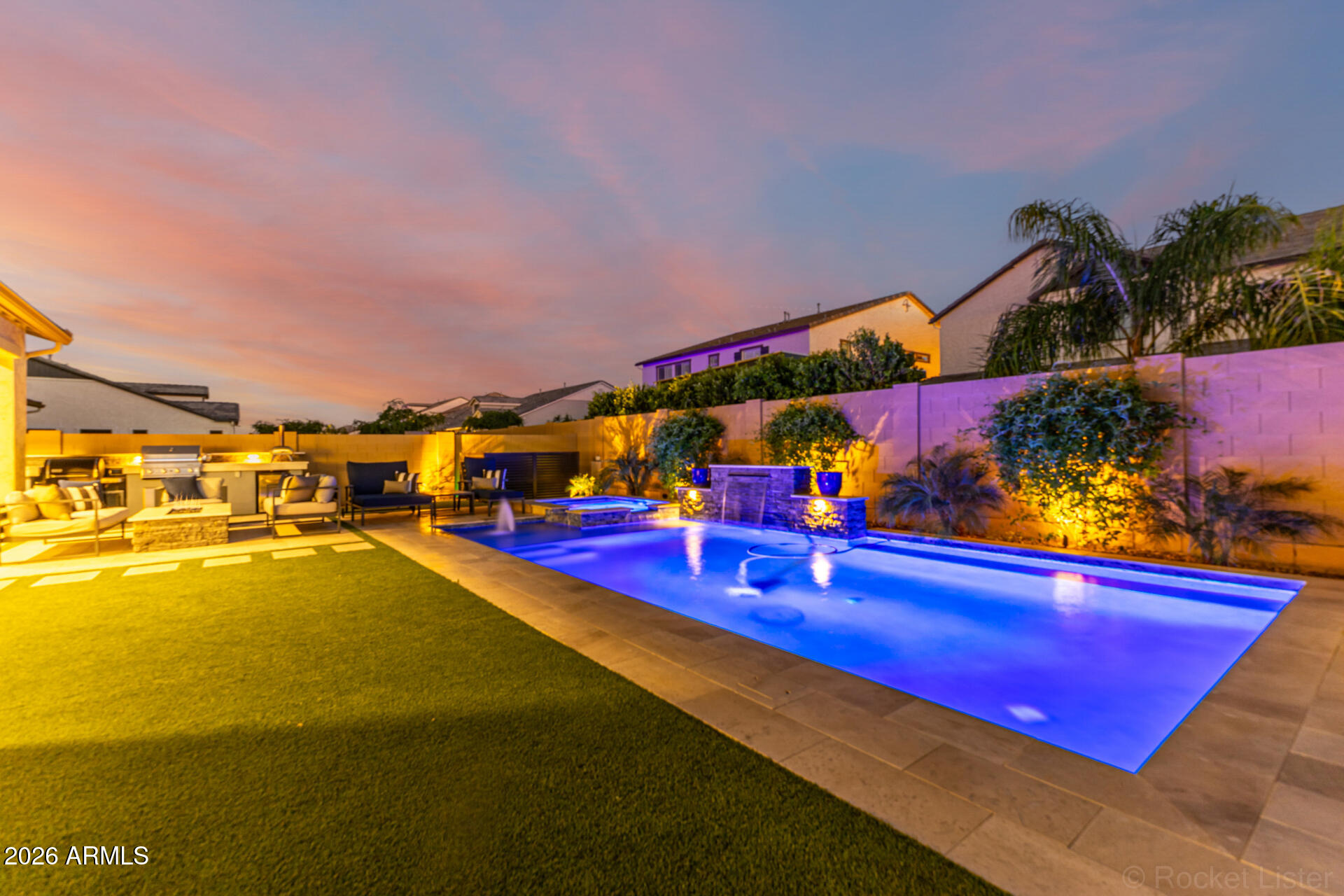 2285 East Athena Avenue Gilbert, AZ 85297 - Photo 40 of 58 a view of an outdoor space pool patio swimming pool and outdoor seating