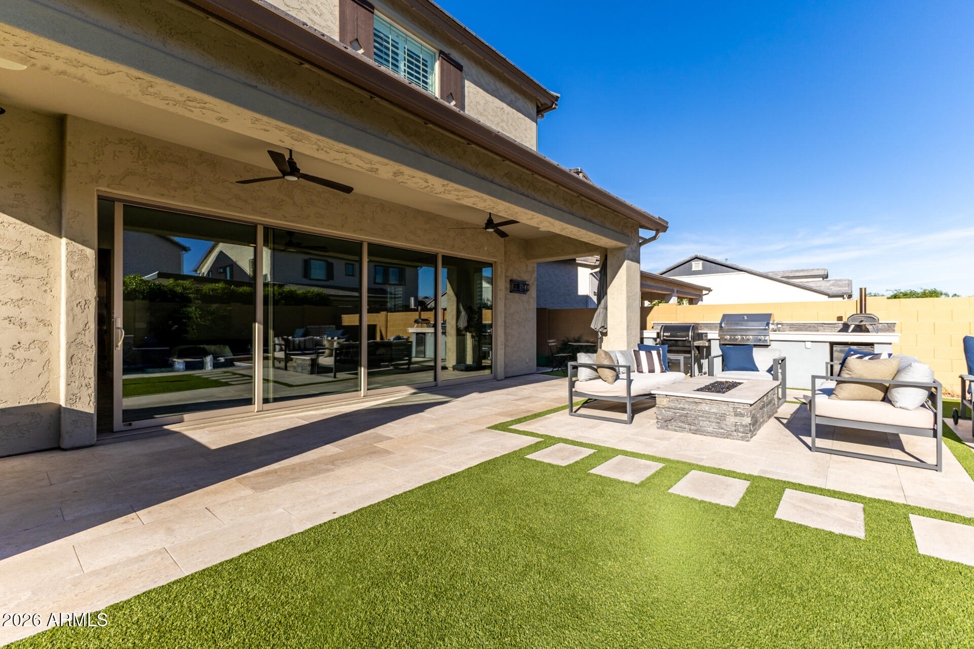 2285 East Athena Avenue Gilbert, AZ 85297 - Photo 58 of 58 a view of a backyard with sitting area