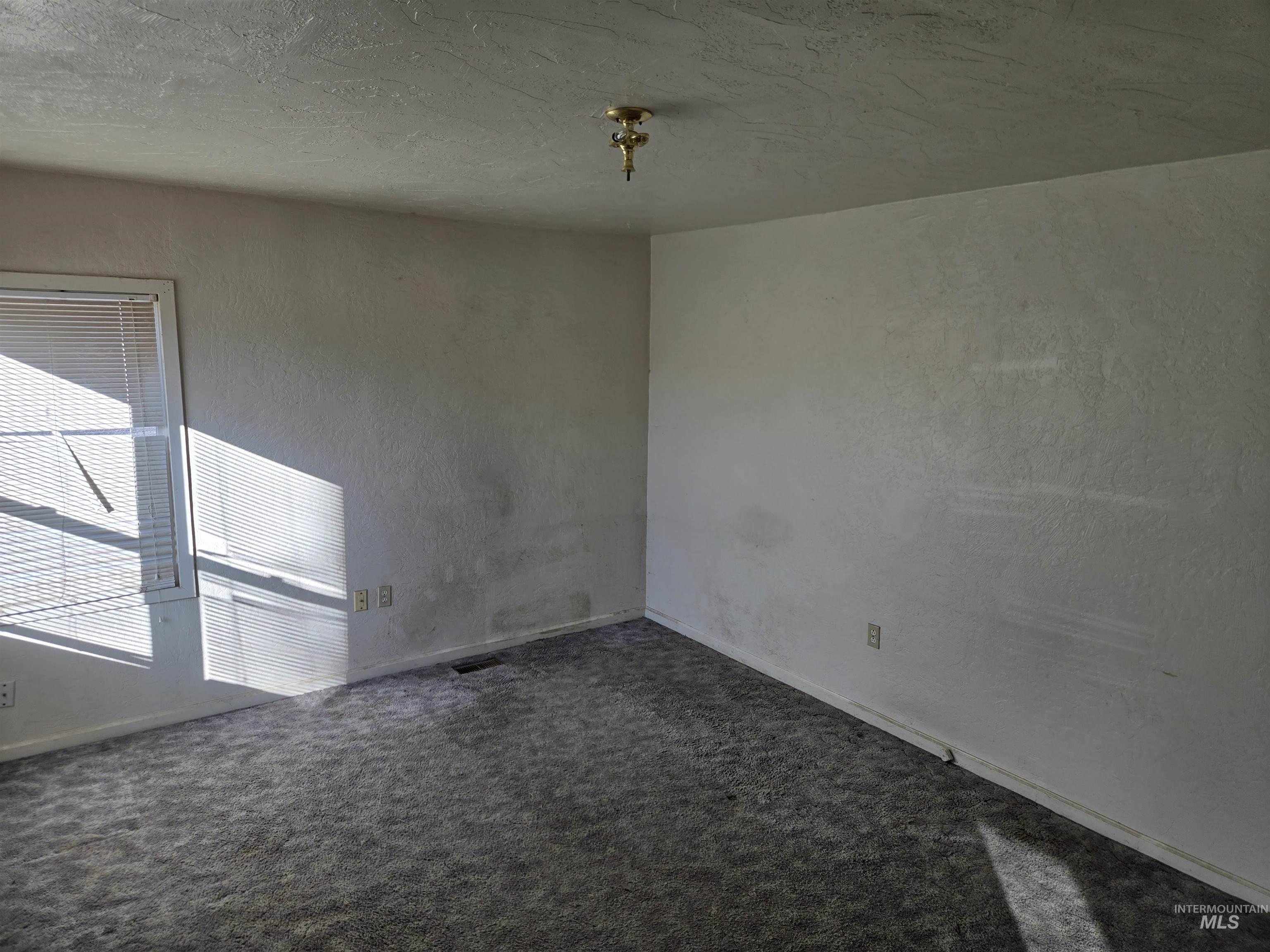 619 Thain Road Lewiston, ID 83501 - Photo 4 of 14 Spare room featuring a textured wall, a textured ceiling, and carpet