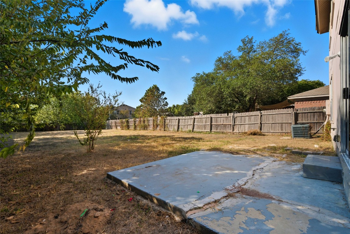 3621 Walleye Way Round Rock, TX 78665 - Photo 13 of 14 Fenced backyard featuring a patio area