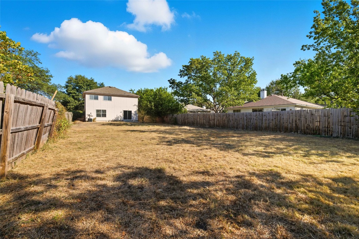3621 Walleye Way Round Rock, TX 78665 - Photo 14 of 14 View of fenced backyard
