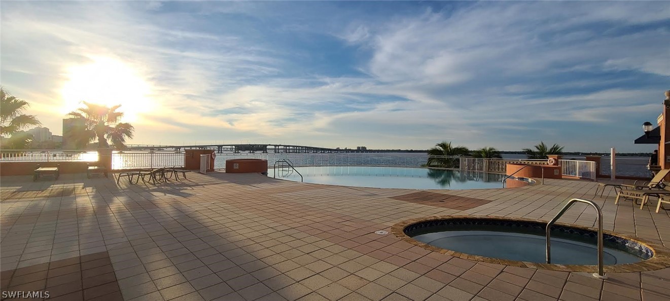2745 First Street, Unit 1306 Fort Myers, FL 33916 - Photo 32 of 34 a view of outdoor space with swimming pool